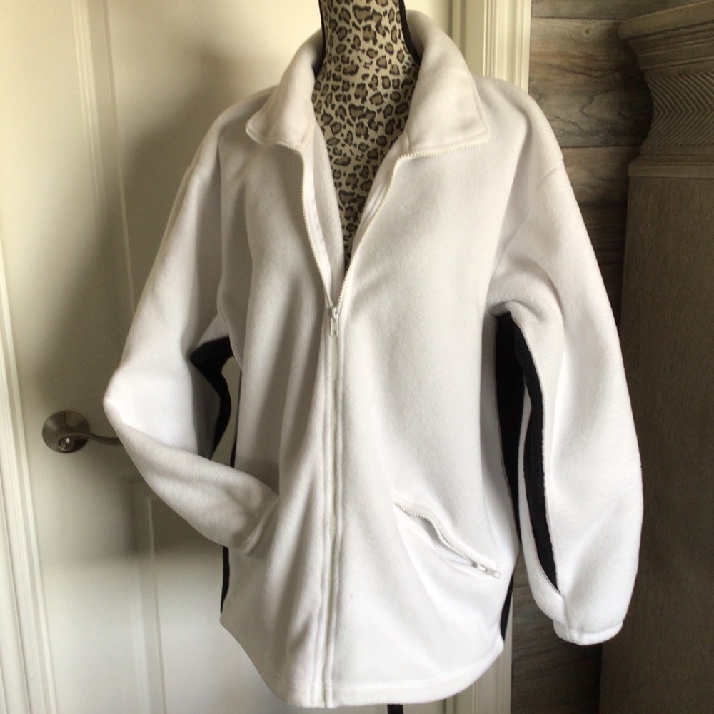 White Fleece Jacket